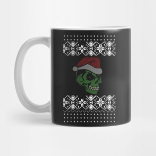 Skull Merry Christmas Mug